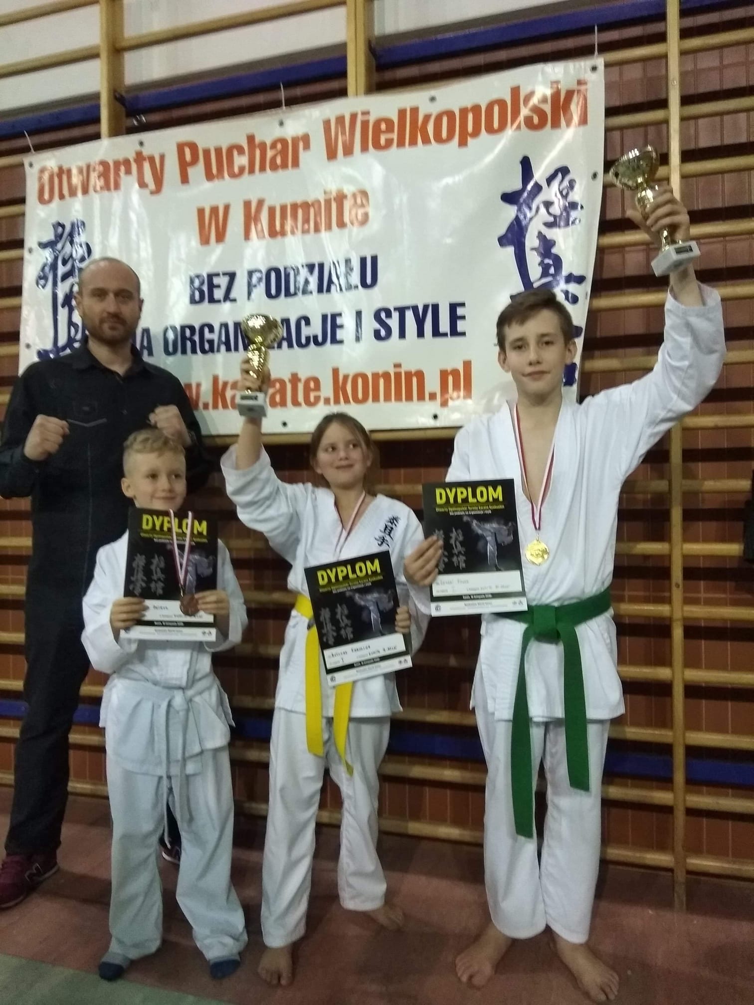 Otwarty Puchar Wielkopolski w Kumite; Konin 16.11.2019