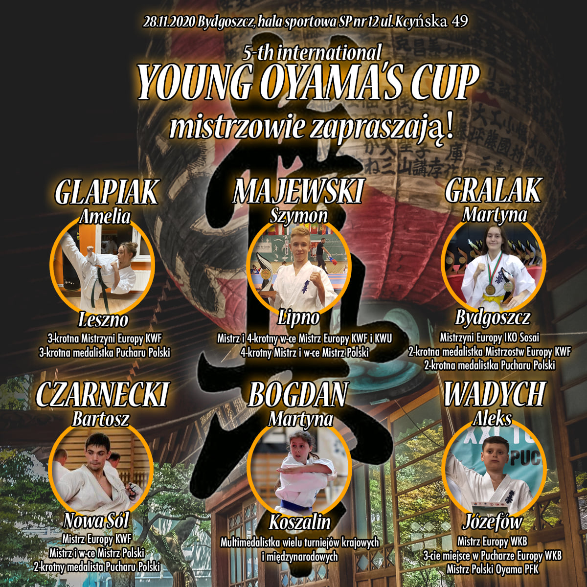 Young Oyama`s Cup Bydgoszcz; 28.11.2020